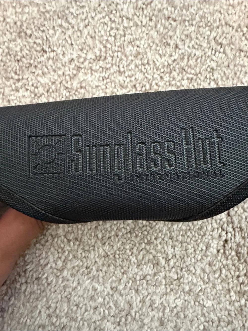 Sunglass Hut Black Sunglasses Case